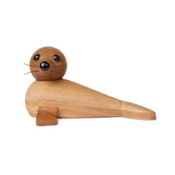 Sale Spring Copenhagen Decoración foca Anaana 17 cm, Roble Beige