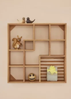 Best Spring Copenhagen Decoración golondrina Sweeties 5,4 cm 2 piezas, Roble Marrón