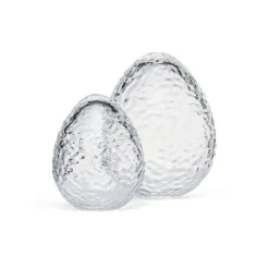 Clearance Cooee Design Decoración Gry huevo 16 cm, Clear Transparente