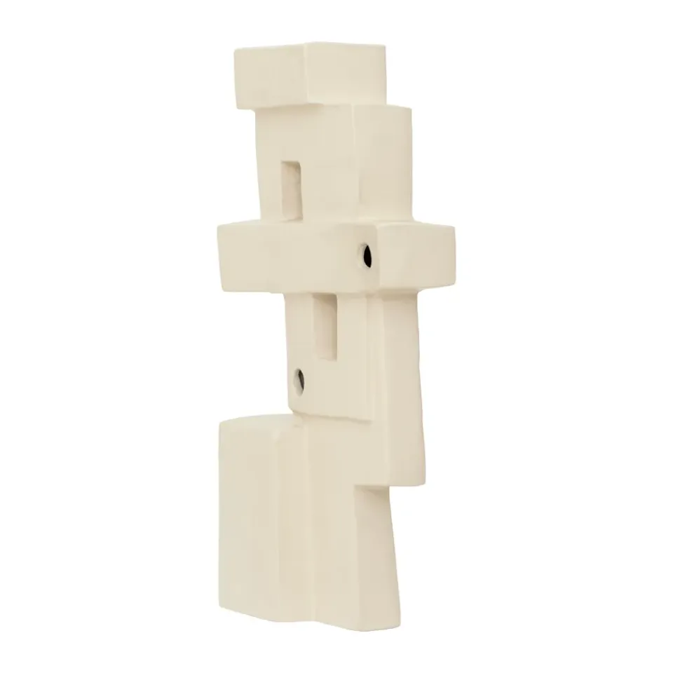 New URBAN NATURE CULTURE Decoración Object Vista, Off white Blanco