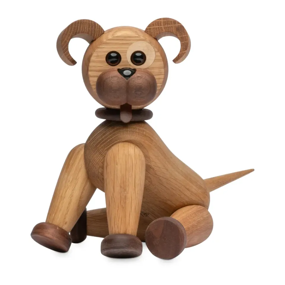 Sale Spring Copenhagen Decoración perro Buddy 20,5 cm, Roble Beige