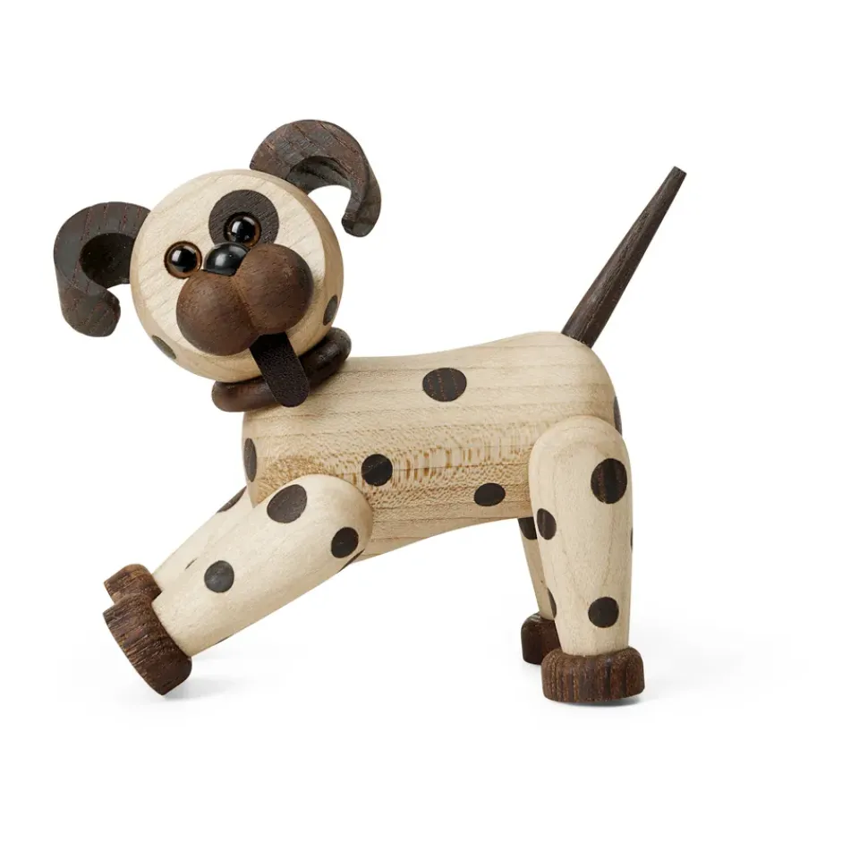 New Spring Copenhagen Decoración perro Joy 11 cm, Arce Beige