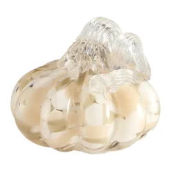 Outlet Cooee Design Decoración Pumpkin 8 cm, Confetti Beige