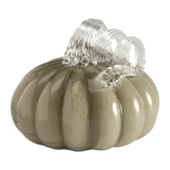 Outlet Cooee Design Decoración Pumpkin 10 cm, Khaki Beige
