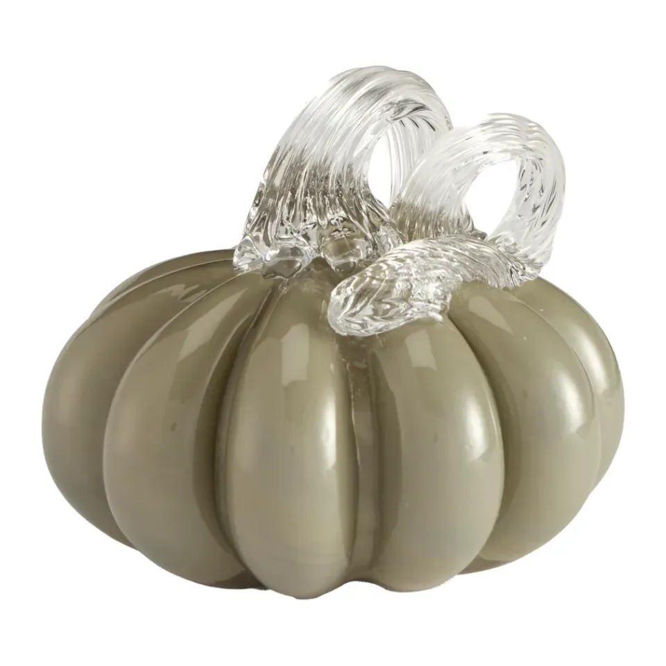 Clearance Cooee Design Decoración Pumpkin 8 cm, Khaki Beige