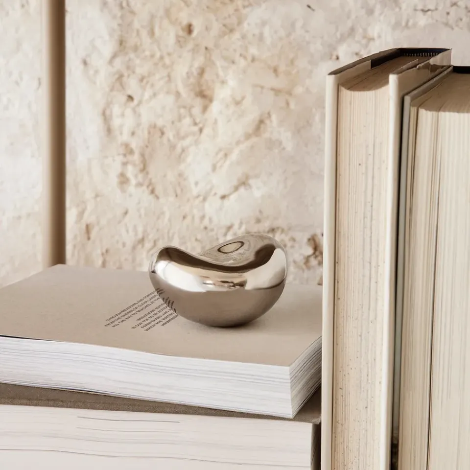 Outlet Ferm Living Decoración Sculptural, Acero inoxidable Plateado