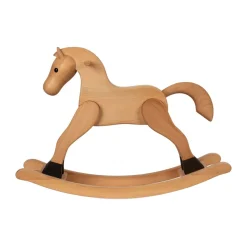 Spring Copenhagen Decoración The Rocking Horse 13,5 cm, Roble, 51 cm Beige