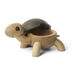 Best Spring Copenhagen Decoración tortuga Speedy 4 cm, Roble-fresno Beige