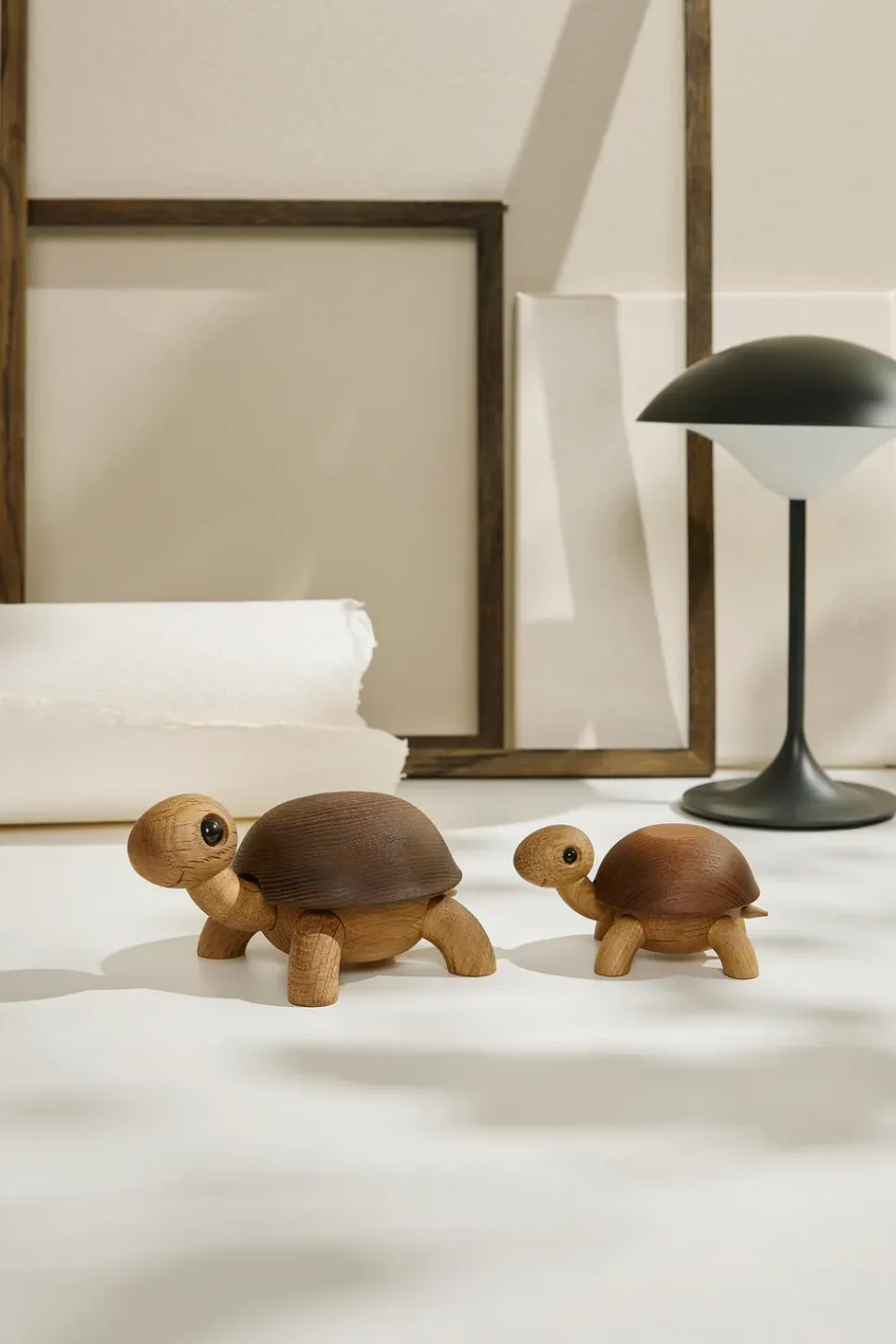 Best Spring Copenhagen Decoración tortuga Speedy 4 cm, Roble-fresno Beige