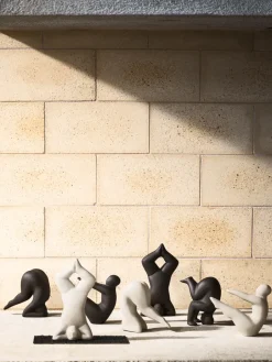 Sale Design House Stockholm Decoración Yoga no. 1, Light grey Gris