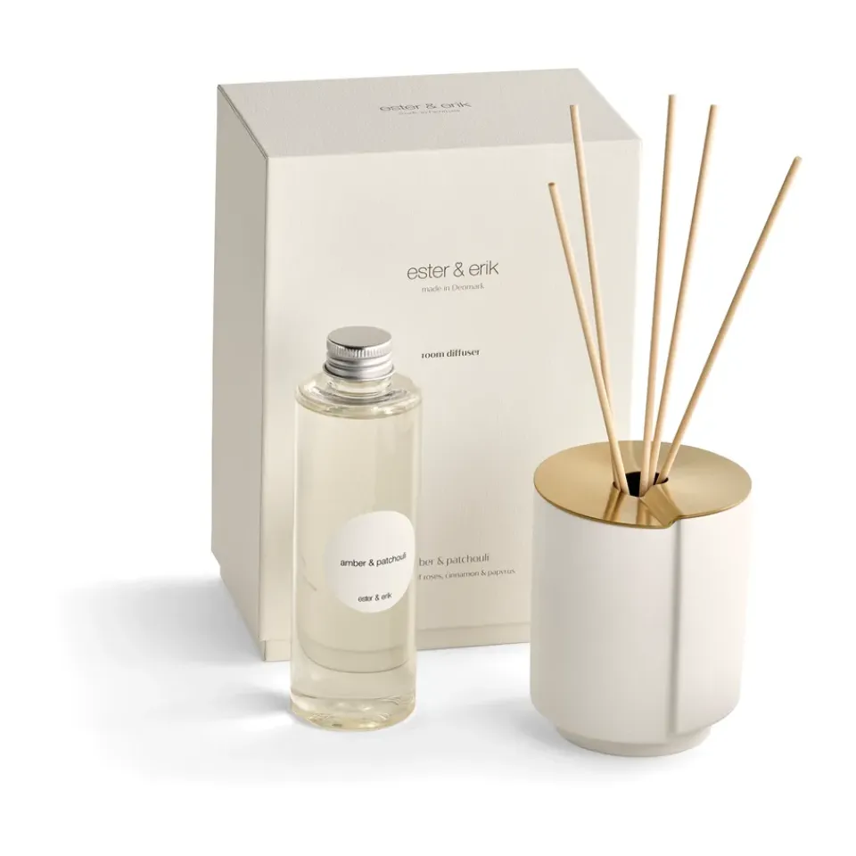 Sale Ester & erik Difusor con varillas , Amber & patchouli Blanco