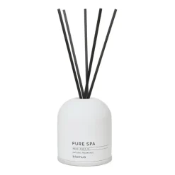 Discount Blomus Difusor con varillas Fraga 100 ml, French Cotton-Lily White NegroBlanco