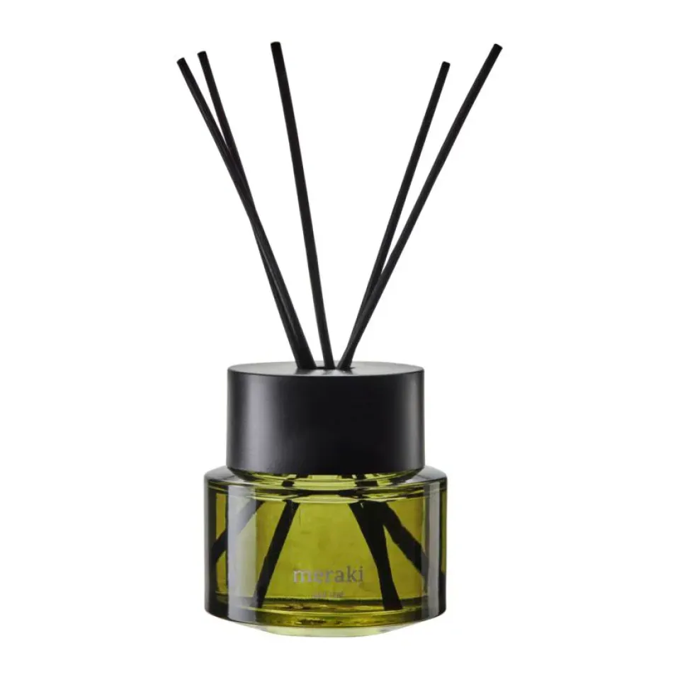 Outlet Meraki Difusor de varillas 100 ml, Oud leaf Verde