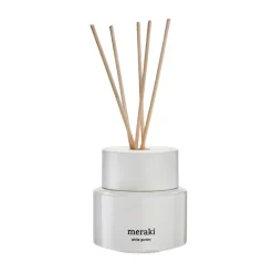 Clearance Meraki Difusor de varillas 100 ml, White garden Blanco