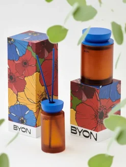 Outlet Byon Difusor perfumado Ignite, Ámbar-azul NaranjaAzul