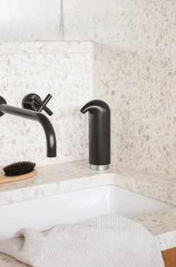 Eva Solo Dispensador de jabón , 18cm blanco, mate Negro
