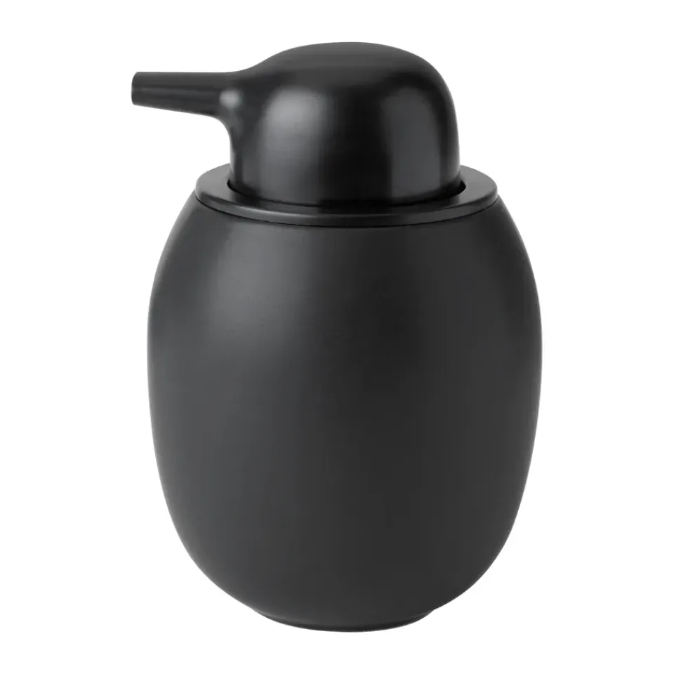 Discount Stelton Dispensador de jabón Fjord 30 cl, Black Negro