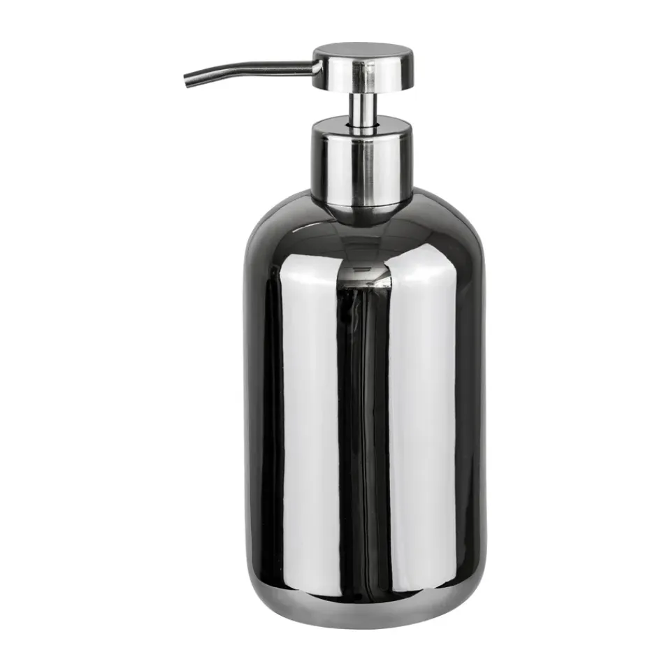 Discount Mette Ditmer Dispensador de jabón Lotus alto, Chrome Plateado