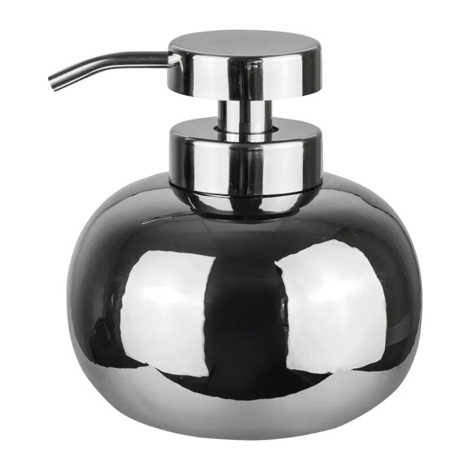 New Mette Ditmer Dispensador de jabón Lotus bajo, Chrome Plateado
