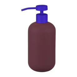 New Mette Ditmer Dispensador de jabón Lotus play alto, incl. 2 cabezales, Wine Rojo