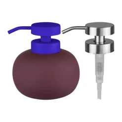 Clearance Mette Ditmer Dispensador de jabón Lotus play bajo, incl. 2 cabezales, Wine Rojo
