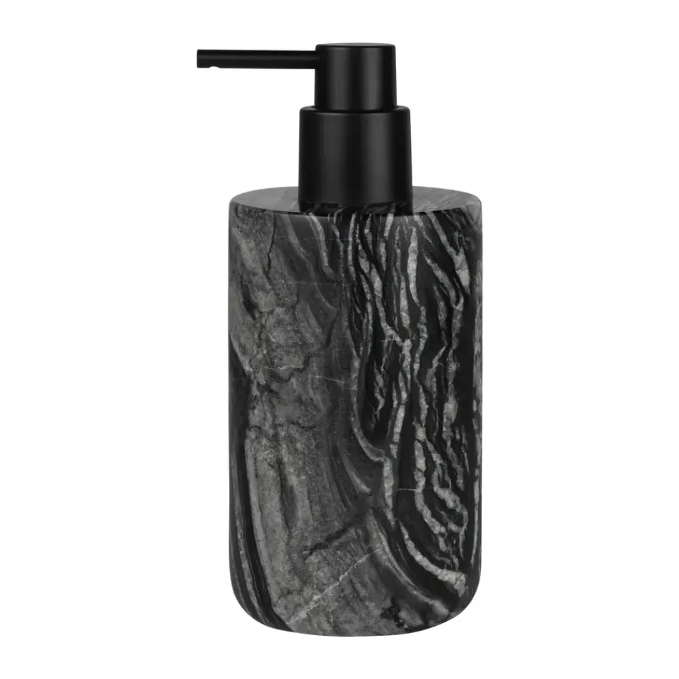 Discount Mette Ditmer Dispensador de jabón Marble 17,5 cm, Negro-gris NegroGris