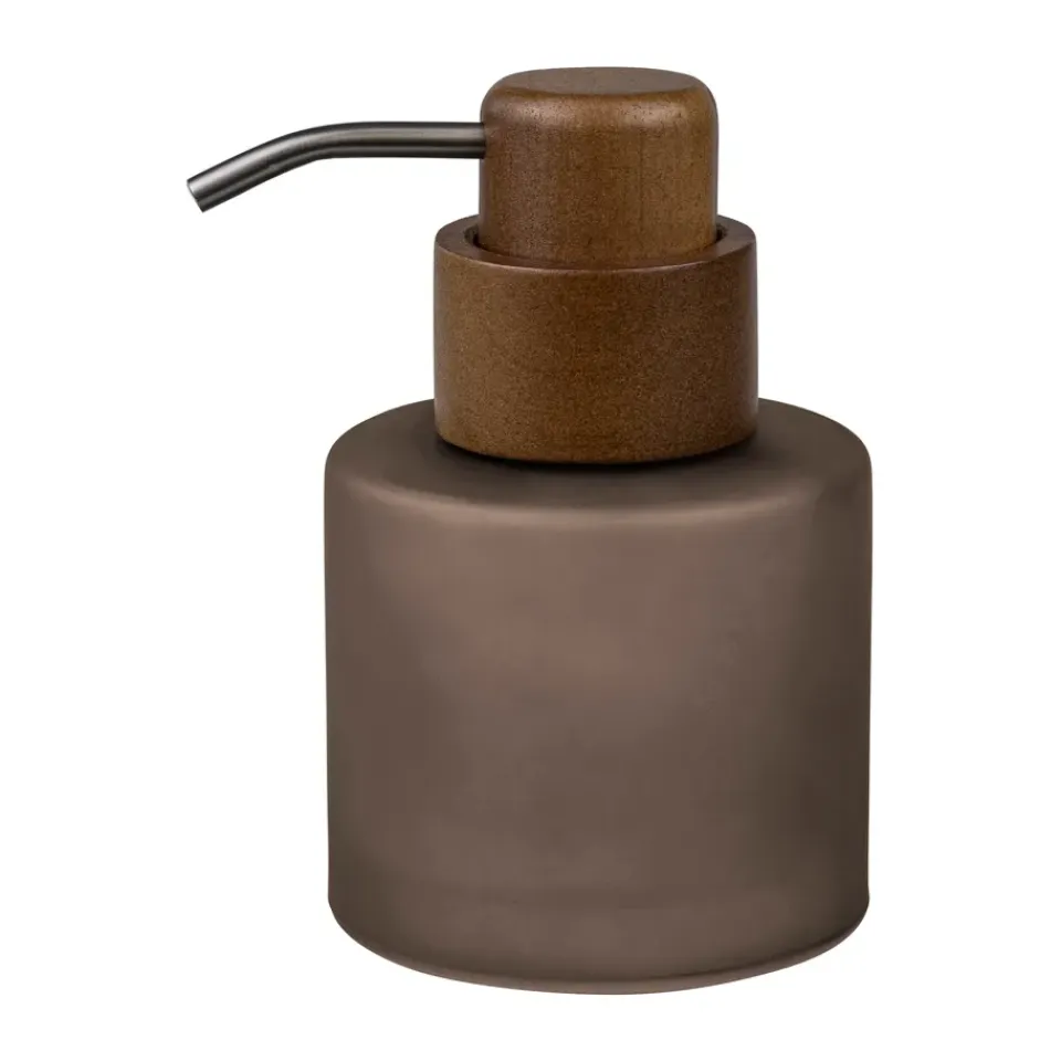 Hot Mette Ditmer Dispensador de jabón Modest bajo, Walnut Marrón