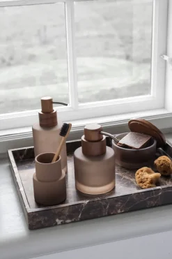 Mette Ditmer Dispensador de jabón Modest alto, Walnut Marrón