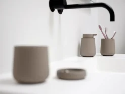 New Zone Denmark Dispensador de jabón Nova One, Taupe Marrón