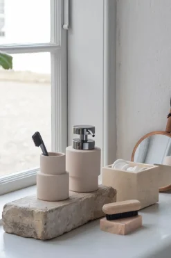 New Mette Ditmer Dispensador de jabón Shades alto, Linen Beige