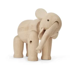 Outlet Kay Bojesen Denmark Elefante grande Kay Bojesen, Roble Marrón