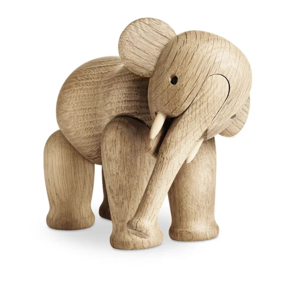 Discount Kay Bojesen Denmark Elefante Liliput Kay Bojesen, Roble Beige