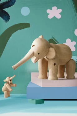 Discount Kay Bojesen Denmark Elefante Liliput Kay Bojesen, Roble Beige