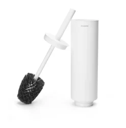 Sale Brabantia Escobilla con soporte MindSet, Mineral Fresh White Blanco