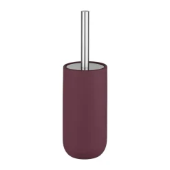 Clearance Mette Ditmer Escobilla de baño Lotus play, incl. 2 cabezales de cepillo, Wine Rojo