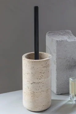Outlet Mette Ditmer Escobilla Travertine 36 cm, Linen Beige