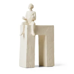 New Kähler Escultura Astro, Géminis Blanco
