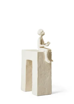 New Kähler Escultura Astro, Géminis Blanco