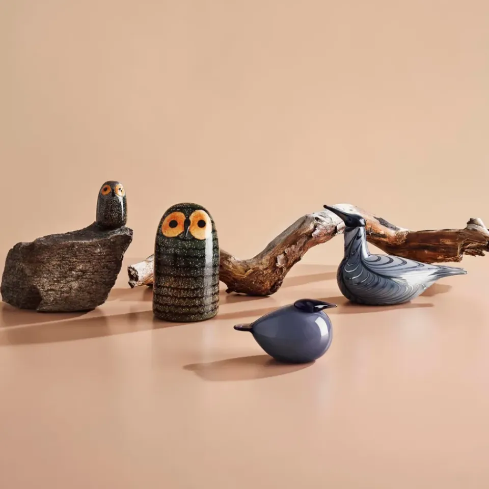 Discount Iittala Escultura Birds by Toikka, Kuulas regn Azul