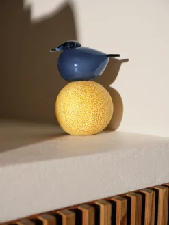 Discount Iittala Escultura Birds by Toikka, Kuulas regn Azul