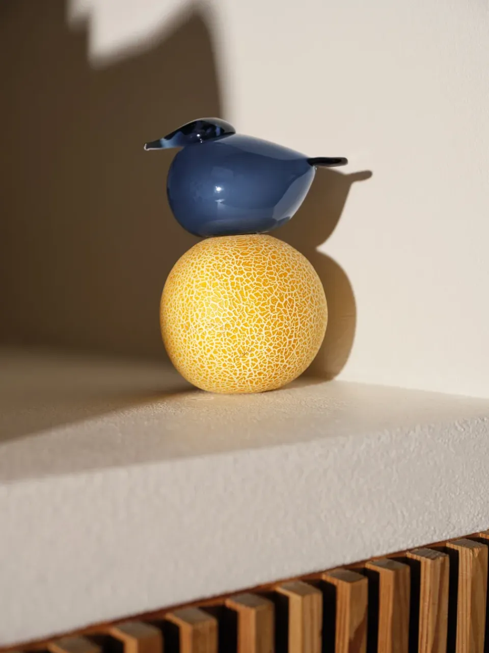 Discount Iittala Escultura Birds by Toikka, Kuulas regn Azul