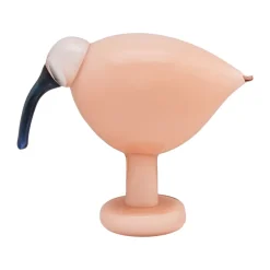 Iittala Escultura Birds by Toikka, Ibis salmón Rosa