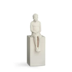 New Kähler Escultura con mensaje Character, The dreamer Blanco
