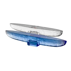 Discount Kosta Boda Escultura de cristal BV Drifter, Azul