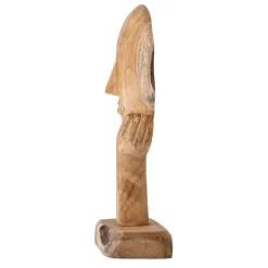 Hot Bloomingville Escultura de madera 35 cm, natural Marrón