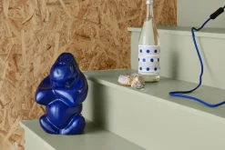 Outlet Kosta Boda Escultura Gabba Gabba Hey 305 mm, Klein Azul