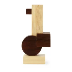 Discount Normann Copenhagen Escultura Join mediana, Fresno carbonizado BeigeMarrón