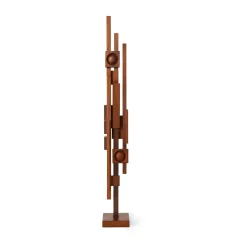 HKliving Escultura Skyline L, Espresso Marrón