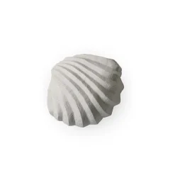 Outlet Cooee Design Escultura The Clam Shell 13 cm, Limestone Beige