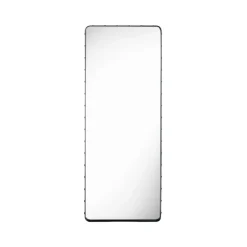 Clearance GUBI Espejo Adnet Rectangulaire, Black, large Negro